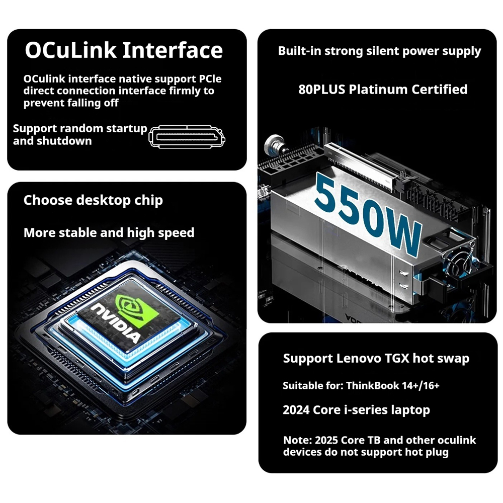 V100A eGPU Dock OCuLink Thunde - Oculink Gpu Dock Station review and price