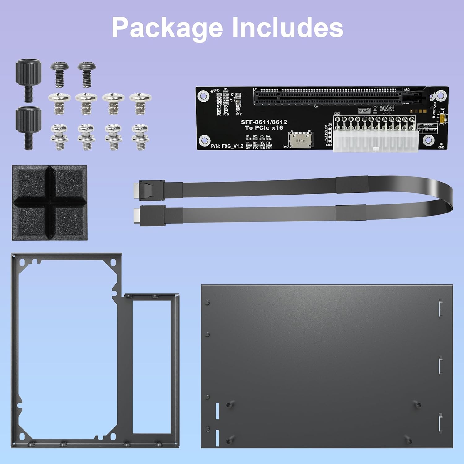 PCIe 4.0 X4 64Gbps EGPU Dock w - Oculink Gpu Dock Station review and price
