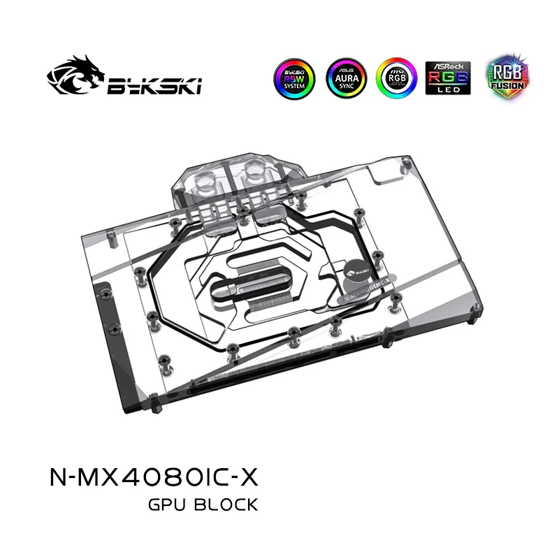 Bykski GPU Block for MAXSUN RT - Rtx 4080 Water Cooling Block review and price