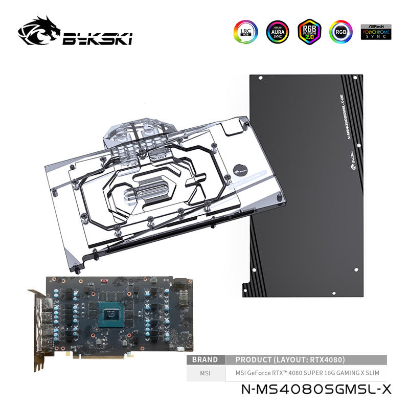 Bykski Water Block For MSI Gef - Rtx 4080 Water Cooling Block review and price