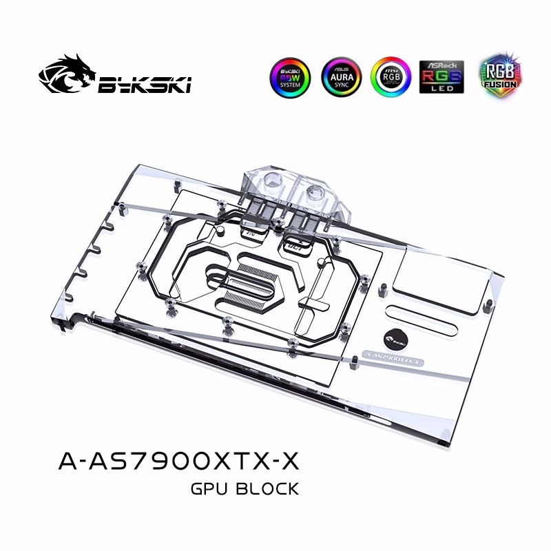 Bykski Water Block Use for ASU - Rx 7900 Xt 20Gb review and price