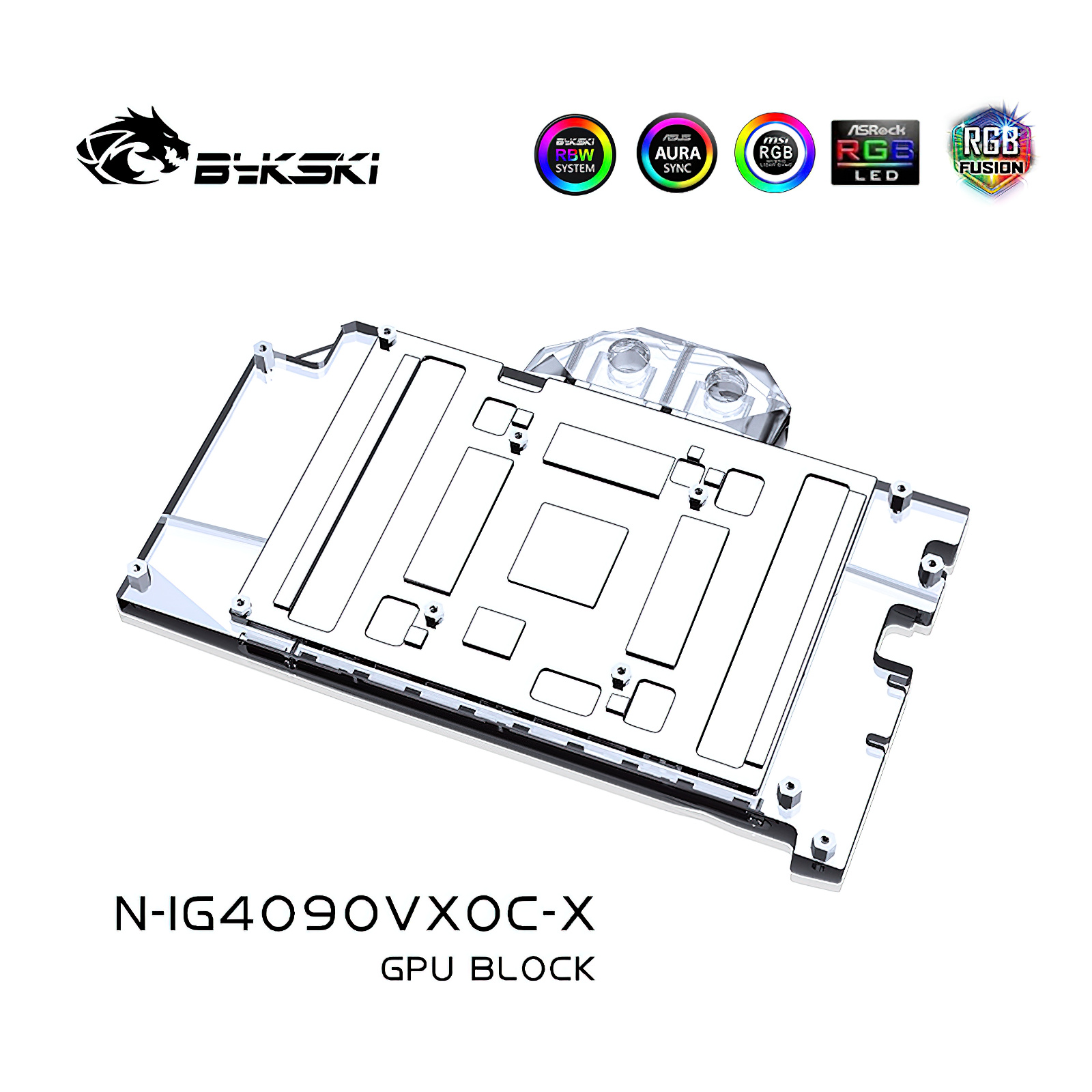 Bykski GPU Water Cooling  Full - Rtx 4090 Water Block Full Cover review and price
